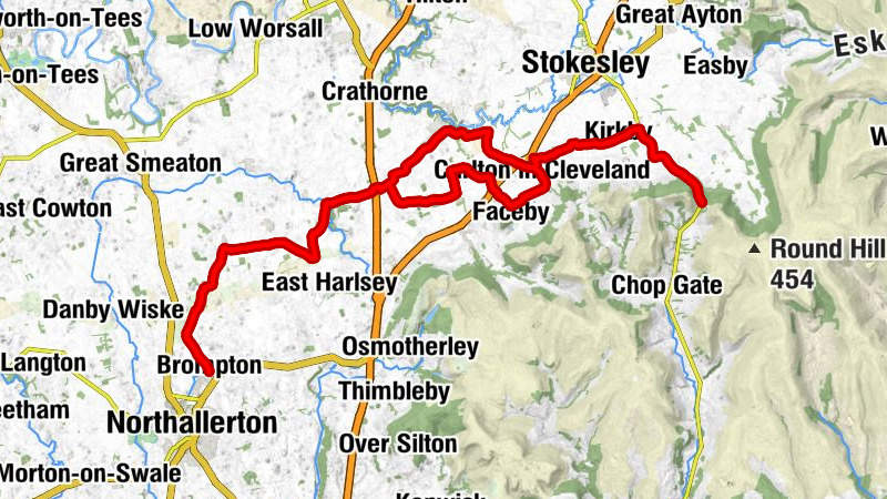 Brompton - East Rounton - Hutton Rudby - St Mary's Church