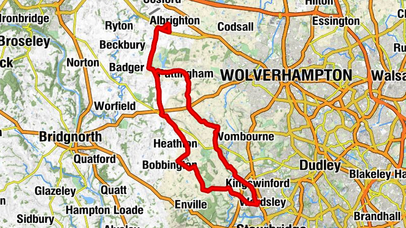 Wordsley - All Saint's - St Chad - Dudley