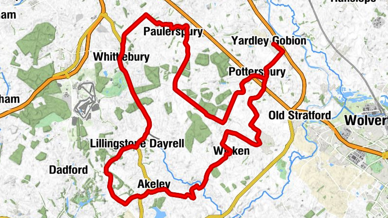 Northampton - Pottersbury United Reformed Church - Potterspury House - Paulersbury Chapel