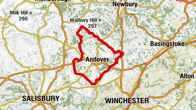 Whitchurch - St Nicholas - Mount Cowdown - Silver Down