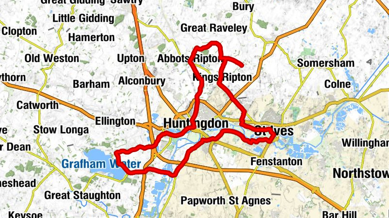 Broughton - St Peter (Parish Church of Kings Ripton) - St Andrews Church - All Saints (Broughton Parish Church)