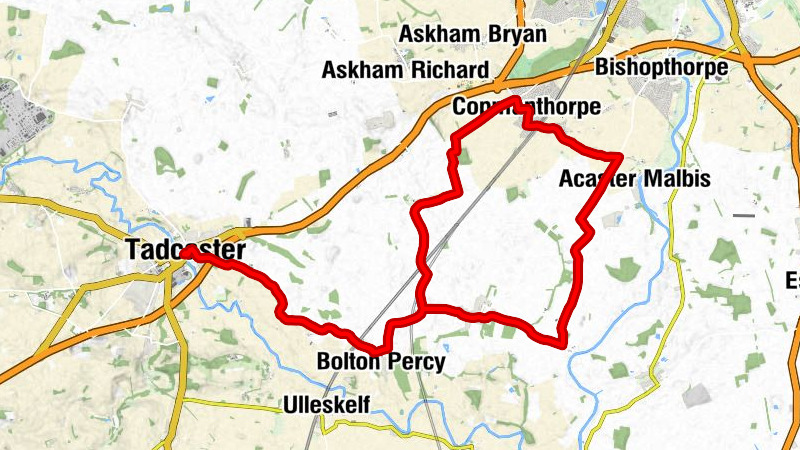 Tadcaster - Appleton Roebuck Methodist Church - All Saints - St Paul's