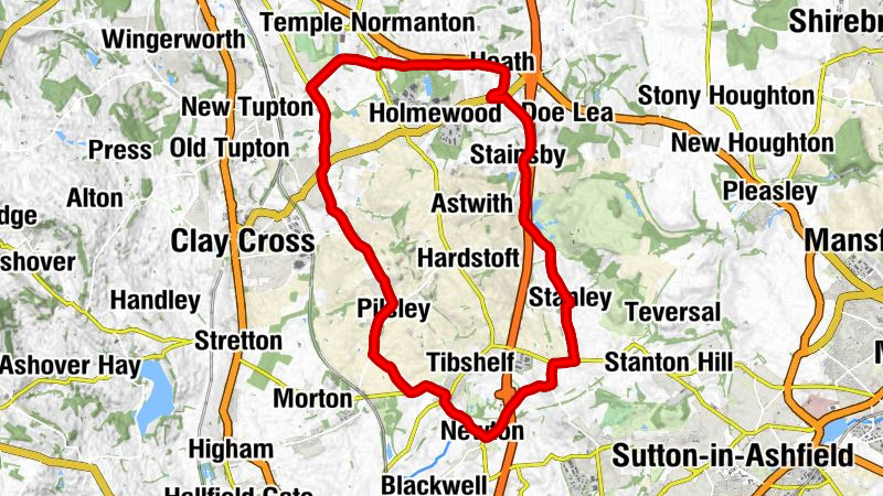 Newton - Mansfield - Stanley - Chesterfield