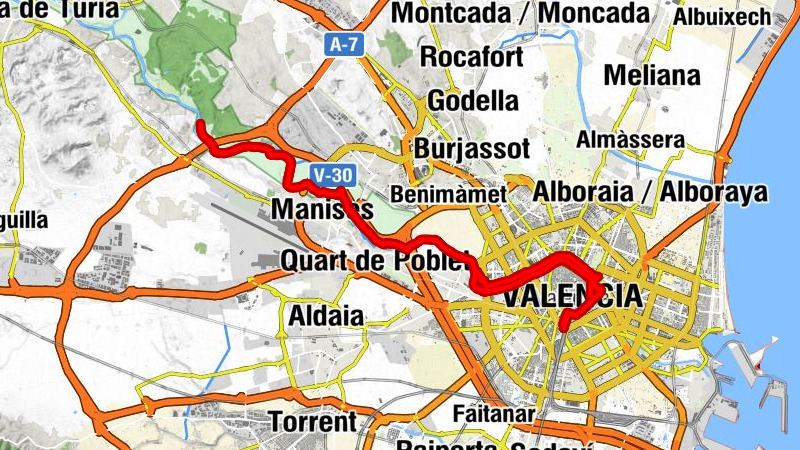 Bailén - València - Capilla de los Reyes - Mislata