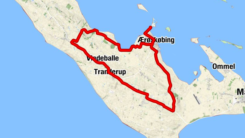 Ærø Kommune - Paradiset - Galgehøj - Tranderup Kirke