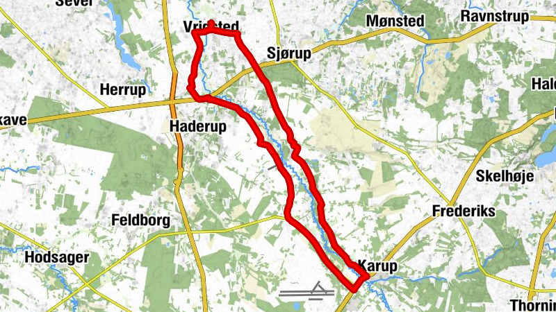 Vridsted - Vridsted Kirke - Vroue - Amstrup