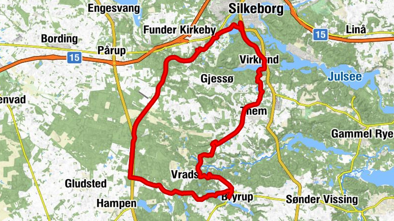 Bryrup Kirke - Velling - Kannikebjerg - Silkeborg