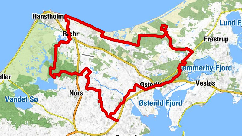Kjelstrup - Hillerslev - Kåstrup - Hjardemål Klit Kirke