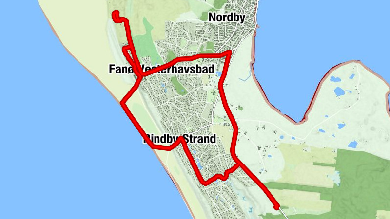Fanø Kommune - Rindby Strand - Pelargoniehuset - Kellers Badehotel