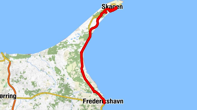 Frederikshavn - Skagen Kapel - Skagen