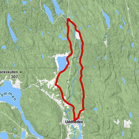 Sunne kommun - Höjden - Bastnäs - Uddheden