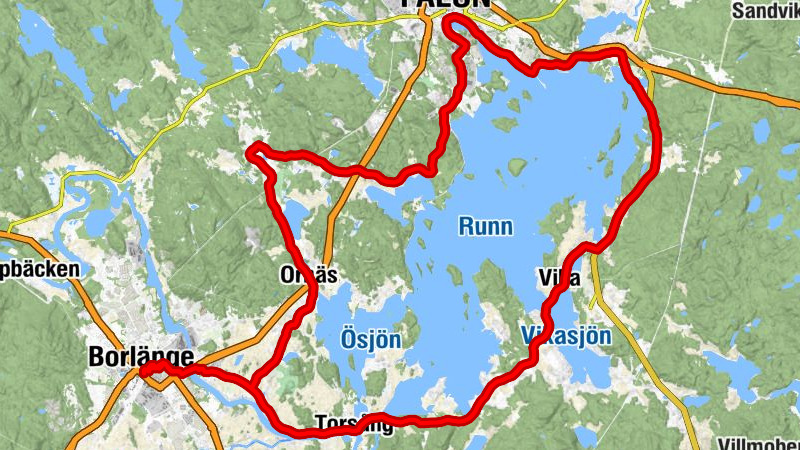 Borlänge - Korskyrkan - Sankt Örjans kapell - Vika Kyrka