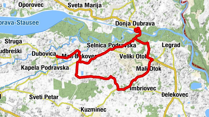 Veliki Bukovec - Mali Bukovec - Selnica Podravska - Crkva svetog Franje Asiškog