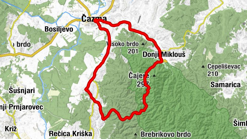 Bistro Blic - Planiniarski dom Pleterac - crkva svete Jelene Križarice - Čazma