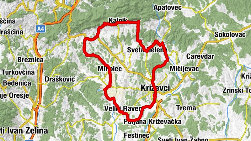 Križevci - Kapela Sv. Franje Ksaverskog - crkva svetog Brcka - crkva svete Ane