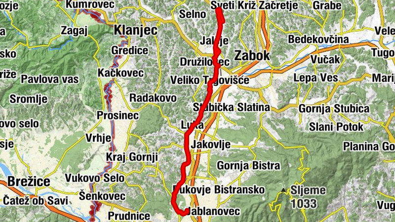 Novi Dvori - Zaprešić - Veliki vrh - crkva svetog Roka