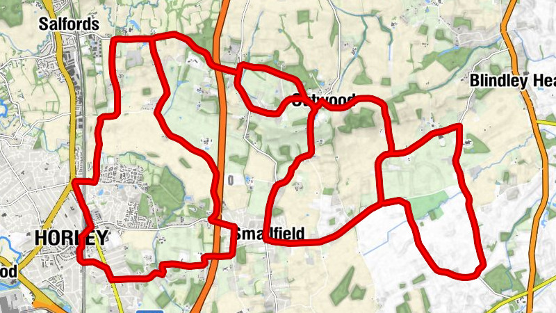 Horley - St John the Divine - St Mary the Virgin, Horne - Gatwick Muslim Centre