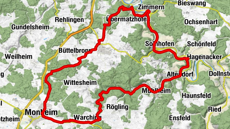 Niederpappenheim - Zum Mühlenwirt - St. Cyriakus, Largus und Smaragdus - St. Walburga