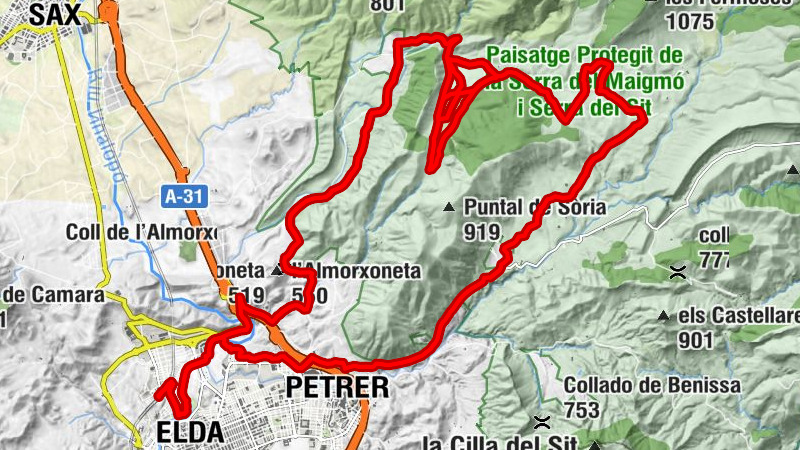 Elda-Petrer - Iglesia de San José Obrero - Elda - Coll de l'Almorxoneta