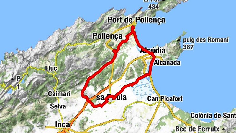 Port de Pollença - Sant Miquel - Sant Albert Magne - Sant Jaume