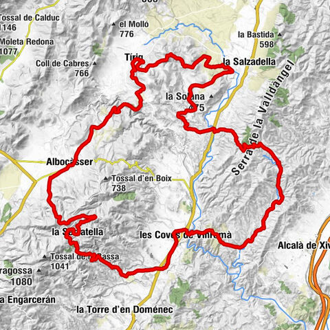 Fonecaes - la Talaia - la Bastida - les Coves de Vinromà