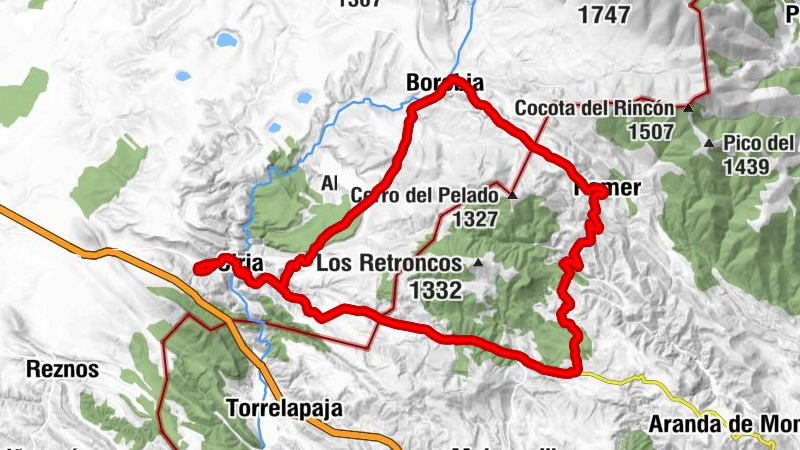 Ciria - El Empalme - Pomer - Borobia