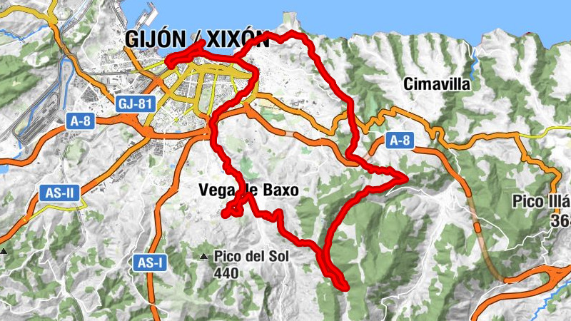 Gijón / Xixón - Capilla de Nuestra Señora de Guadalupe - Iglesia de San Vicente - Iglesia de San José