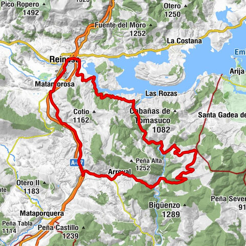 Ermita de San Roque - Iglesia de Santa María la Mayor - Puerto del Pozazal - Mediadoro