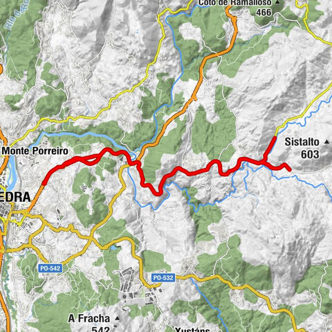 A Cavada - Capela de Lourdes - Pontevedra - A Brea