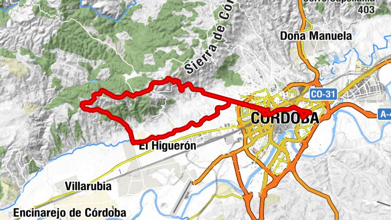 Viñuela - Rescatado - El Carmen - Santa Marina - Córdoba