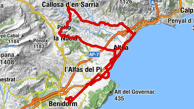 Benidorm Intermodal - Nueva Vida Altea - Iglesia San Francisco - Benidorm