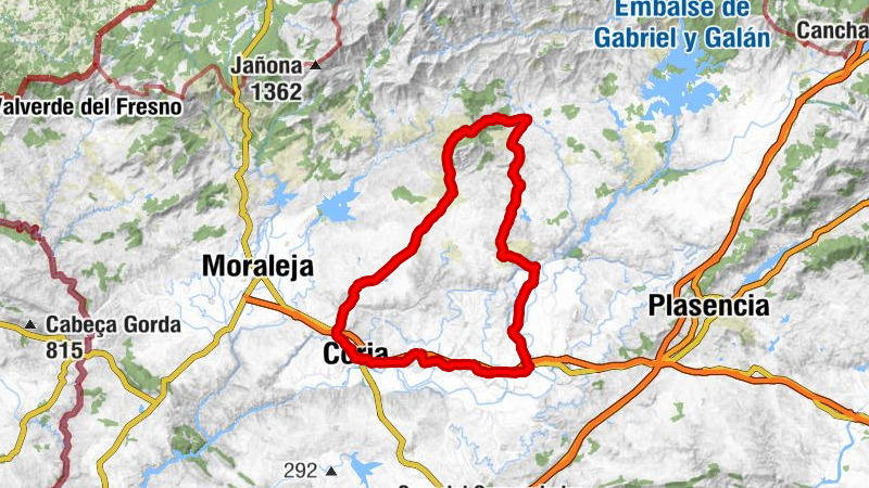 Villanueva de la Sierra - Pozuelo de Zarzón - Villa del Campo - Coria