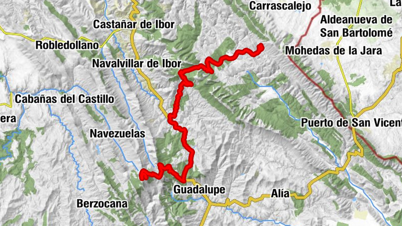 Navatrasierra - Matarredonda - Llanillo Hueco - Villuercas