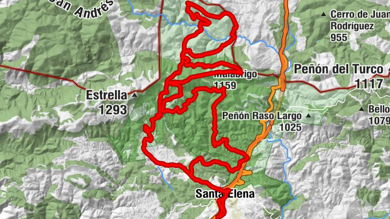 Alfonso VIII - Cerro Magaña - Peña de Malabrigo - Malabrigo