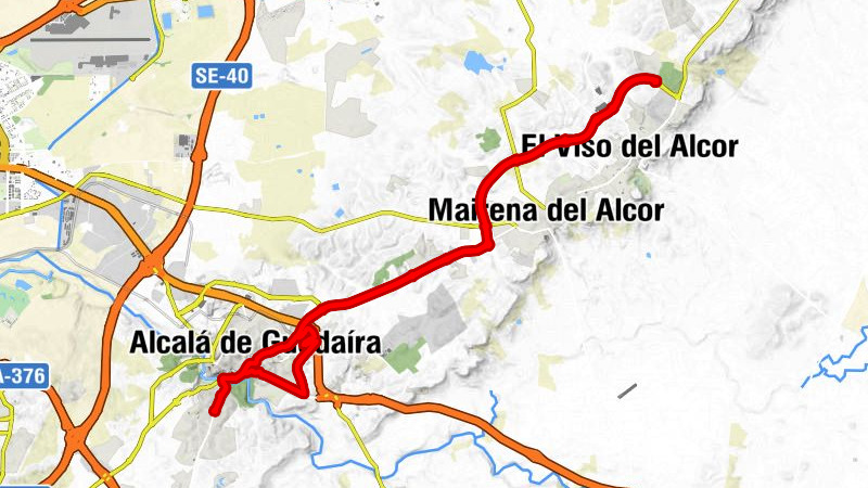 Alcalá de Guadaíra - Mairena del Alcor - El Viso del Alcor
