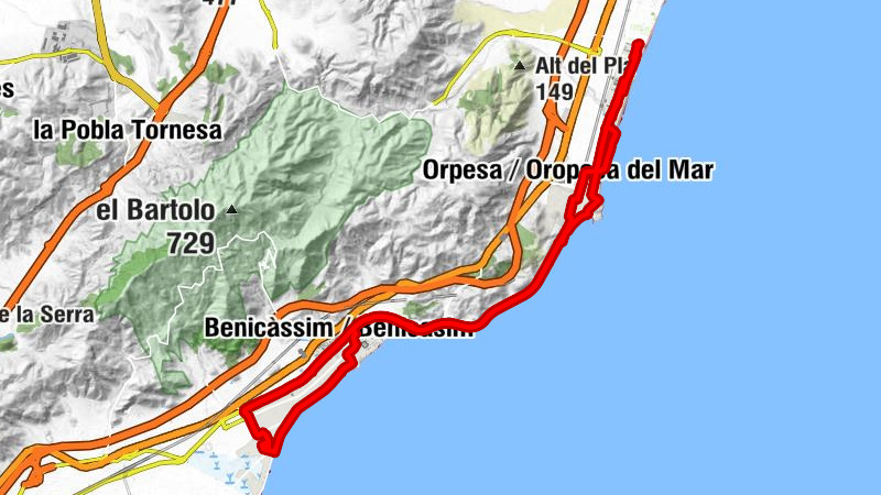 Marina d'Or - Orpesa / Oropesa del Mar - Capilla de las Playetas - el Palasiet