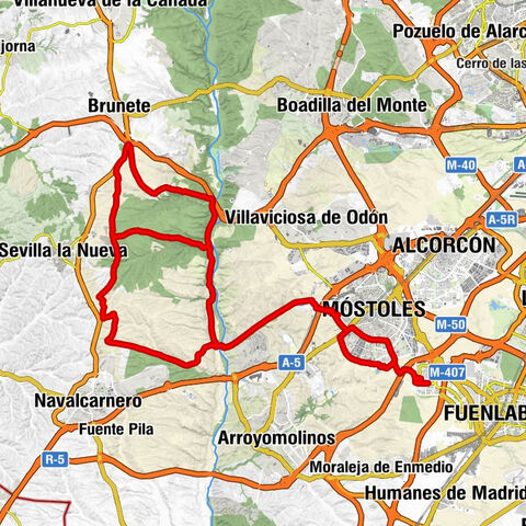 Loranca - La Independencia - Móstoles - Navalcarnero