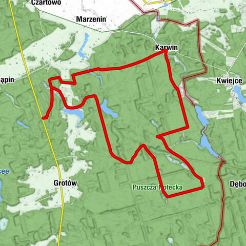 powiat strzelecko-drezdenecki - Karwin - Lipówka