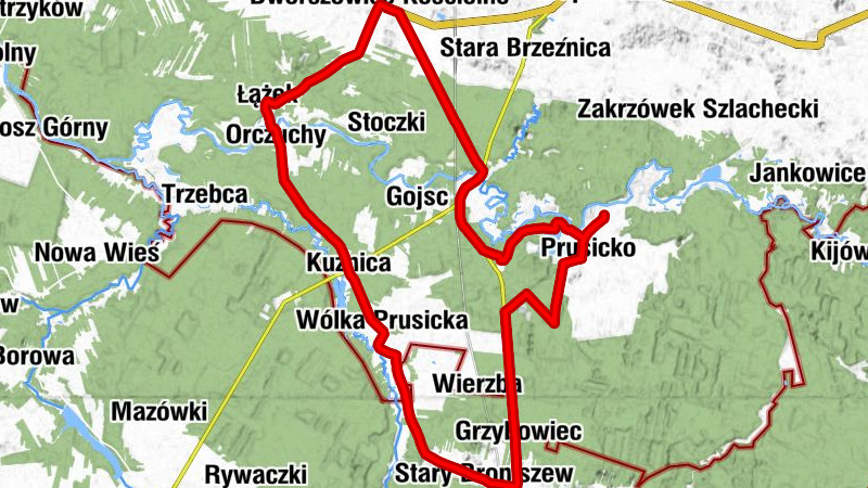 Moczydła - Prusicko - kościół pw. Świętej Barbary - kościół filialny pw. NMP Nieustającej Pomocy