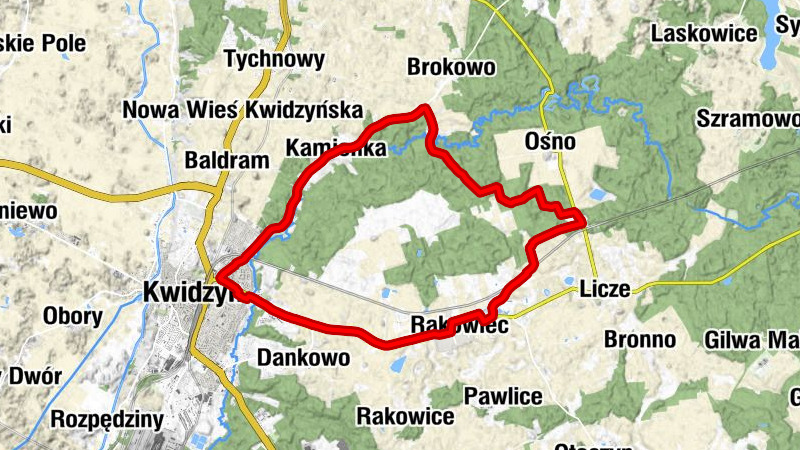Rakowiec - Leśna Resto Bar - Kamionka - Kwidzyn