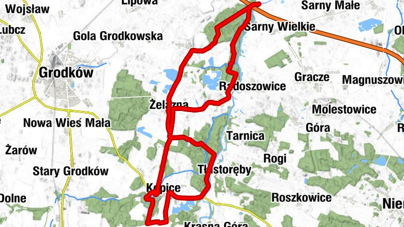 Głębocko - Korea - Kościół parafialny pw. św. Jadwigi - Osiek Grodkowski