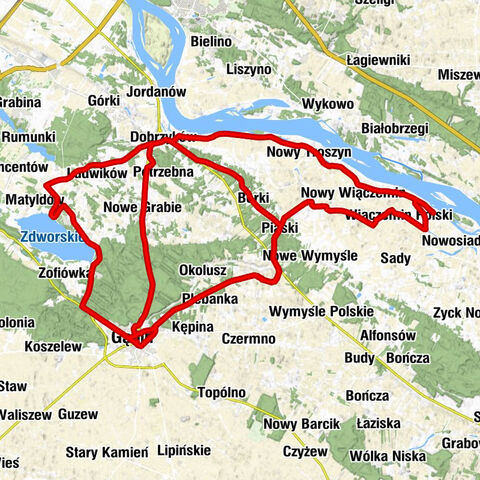 Gąbin - Nowe Grabie - Góry Małe - Kościół pw. św. Leonarda