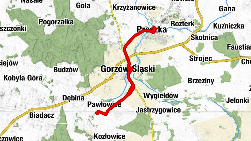 powiat oleski - Pod Lipą - Gorzów Śląski - Praszka