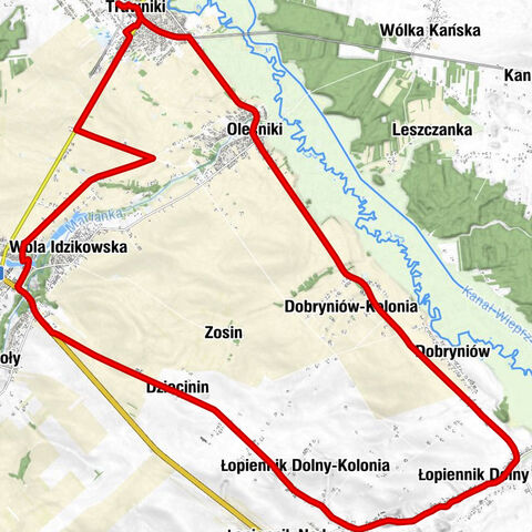 Trawniki - Kościół pw. Chrystusa Króla w Trawnikach - Kościół pw. Świętego Jana Nepomucena w Fajsławicach