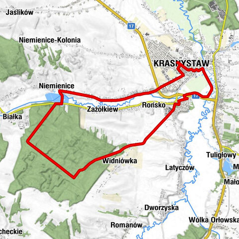 Krasnystaw - Kościół pw. Trójcy Przenajświętszej - Krakowskie Przedmieście - Kościół pw. Świętego Franciszka Ksawerego
