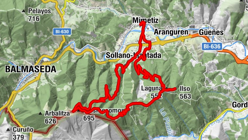 Zalla - Ilso - Peñacana - Trasmosomos