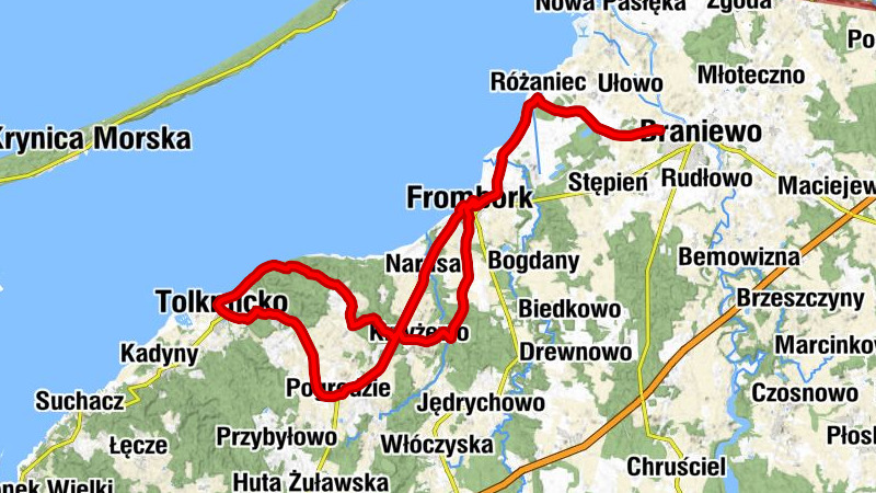 Braniewo - Kościół pw. Świętego Wojciecha - Kościół parafialny pw. Świętego Mikołaja - Kościół pw. Świętego Mikołaja