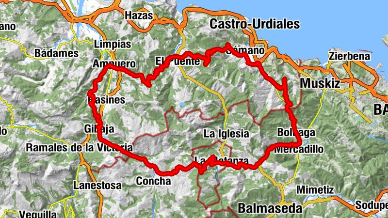 Gibaja - Puerto de Las Muñecas - Santa Cruz - Andra Maria