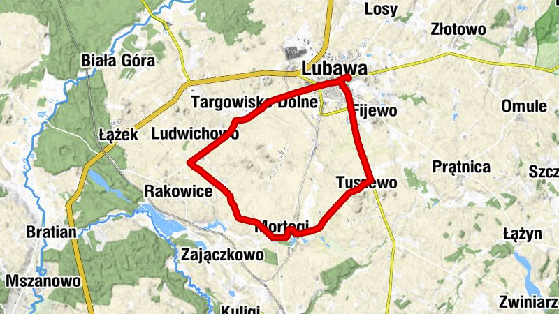 Kościół pw. Świętego Jana Chrzciciela i Świętego Michała Archanioła - Lubawa - Pod Targowisko Dolne - Targowisko Dolne