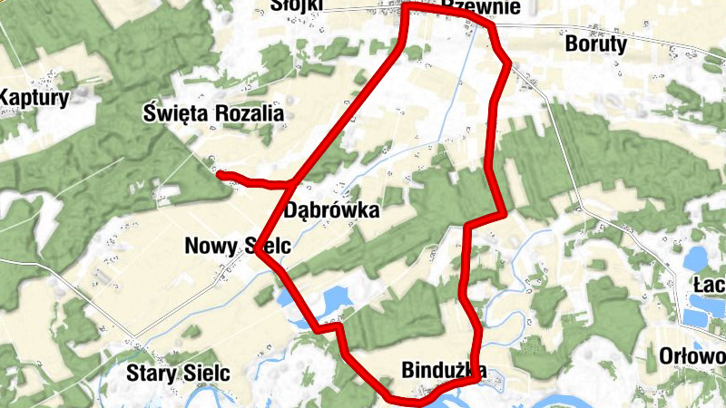 Chrzczony - Rzewnie - Nowy Sielc